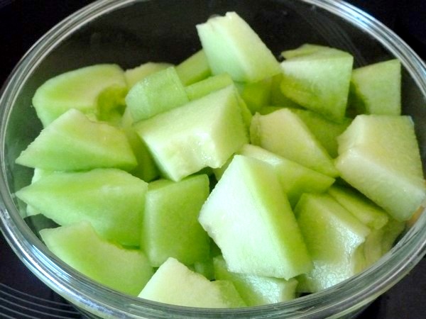 smoothie melon vert pamplemousse