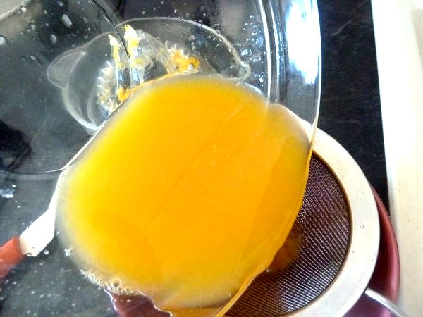 gelee orange artichaut oranges sans pulpe