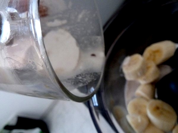 fondant bananes pommes lait coco