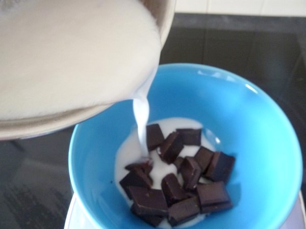 mousse chocolat coco fondre chocolat