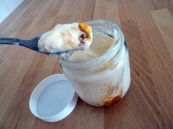 yaourt au soja et abricot