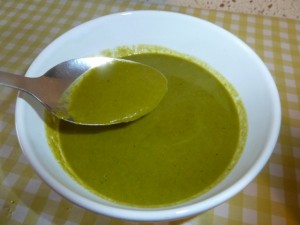 potage courge