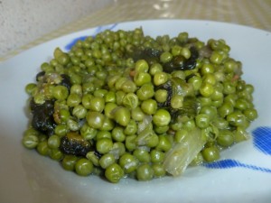 petits pois salade