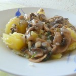 garniture aux champignons