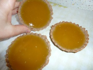 tartelette citron orange agar