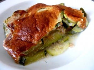 recette dauphinois de courgettes vegan