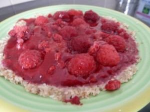 Recette Tarte Framboises Crue