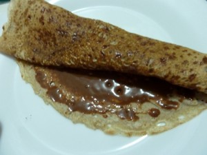 crepe fouree creme chocolat