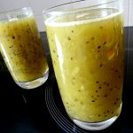 smoothie kiwi ortie servir frais