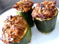 courgettes facies assiettes