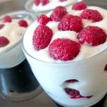 mousse citron aux framboises verre