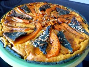 tarte-salee-butternut-graines-spiruline-refroidir