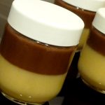 flan banane cacao servir frais