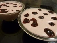 mousse a la gelee de cassis