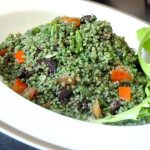 green taboule spiruline servir