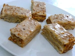 millefeuille noisette praline deguster