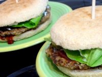 hamburger vegetarien servir chaud