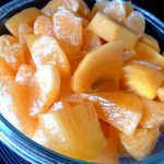 Salade kaki-mandarines