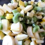 Salade pommes-kiwis