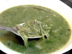 soupe oignon sesame spiruline