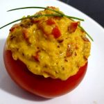 macedoine aux poivrons et lentilles corail