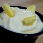 crème glacée ananas banane