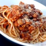 spaghettis bolognaise vegan sans gluten