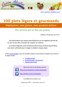 100 plats légers et gourmands livre